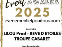 Events Awards 2025 pour Rêve d’Étoiles !